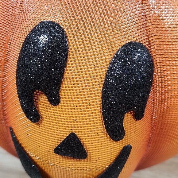 🩵PartyLite Orange Mr. Pumpkinhead Tealight Candle Holder - Picture 13 of 13